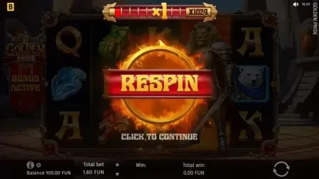 Golden Pride slot screenshot 3