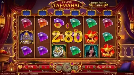 Golden Taj Mahal slot screenshot 2