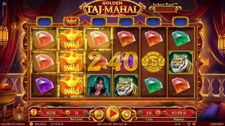 Golden Taj Mahal slot screenshot 3