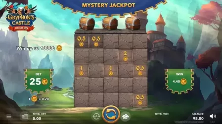 Gryphone's Castle Rush 25 slot screenshot 2