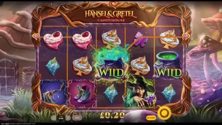 Hansel and Gretel Candyhouse slot screenshot 2