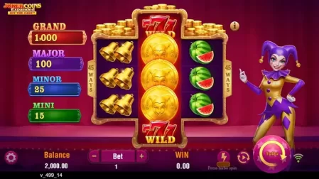 Joker Coins Expanded slot screenshot 1