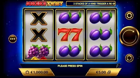 Joker's Twist slot screenshot 1