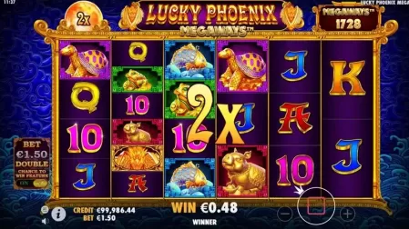 Lucky Phoenix Megaways slot screenshot 3