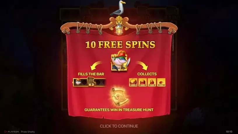 Pirate Sharky slot screenshot 4