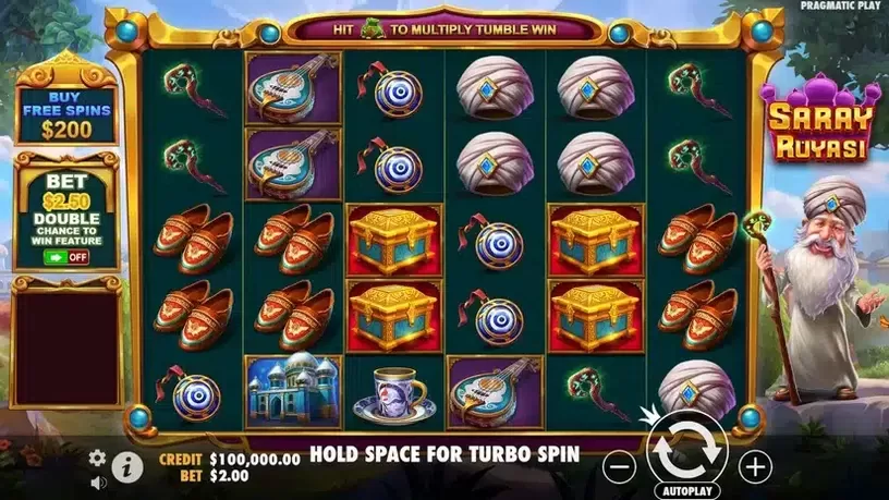 Saray Ruyasi slot screenshot 1