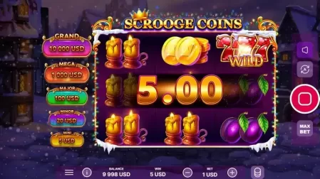 Scrooge Coins slot screenshot 2