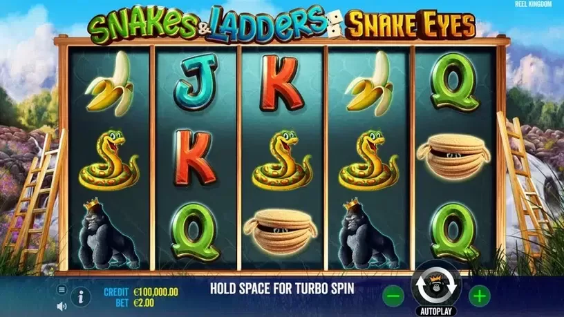 Snakes & Ladders Snake Eyes slot screenshot 