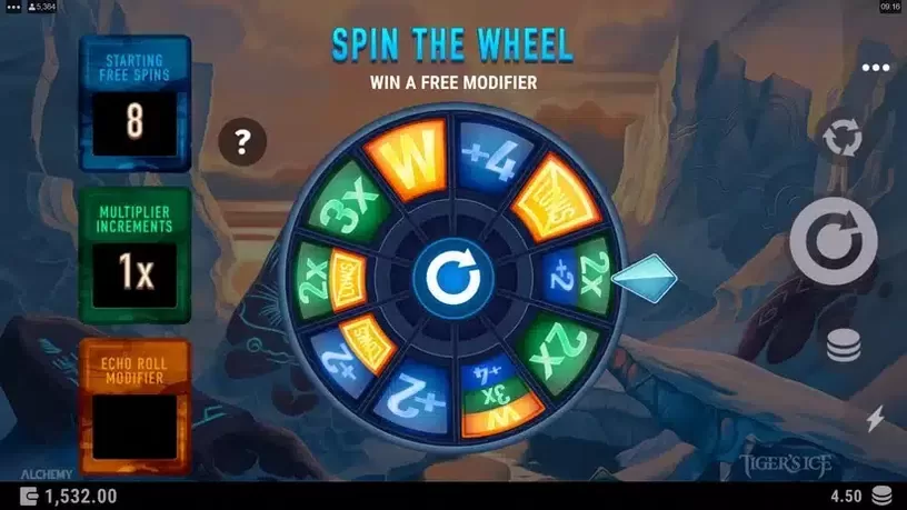 Tiger's Ice slot screenshot 3