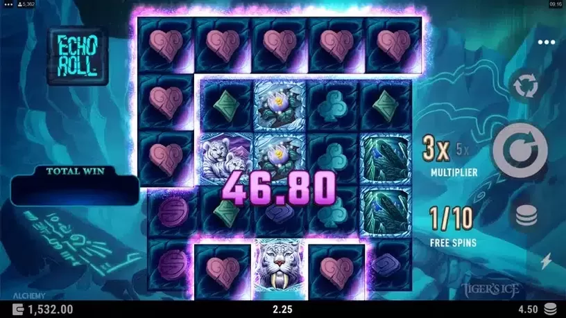 Tiger's Ice slot screenshot 5