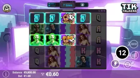 Tik Talkers slot screenshot 4