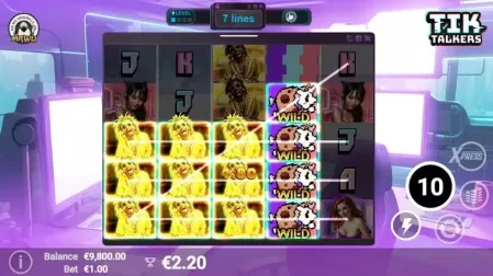 Tik Talkers slot screenshot 5