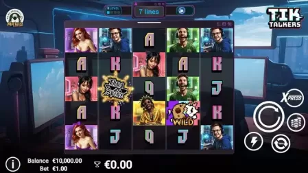 Tik Talkers slot screenshot 1