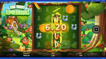 Too Many Leprechauns slot screenshot 3