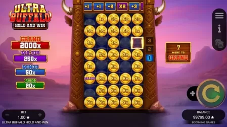 Ultra Buffalo Hold and Win slot screenshot 5