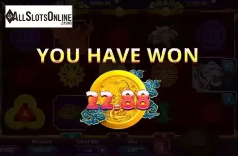 Total Win in Free Spins Screen