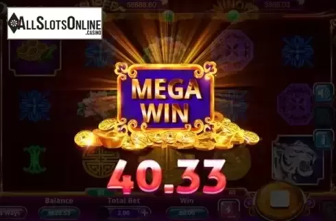 Mega Win Screen