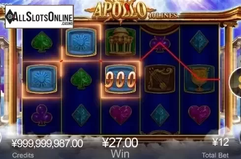 Win Screen. Apollo (CQ9Gaming) from CQ9Gaming