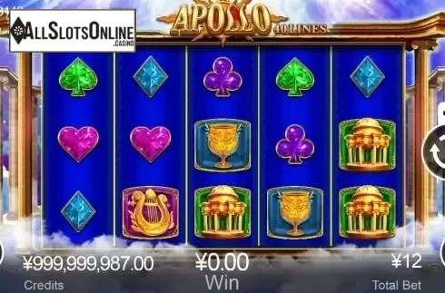 Reel Screen. Apollo (CQ9Gaming) from CQ9Gaming
