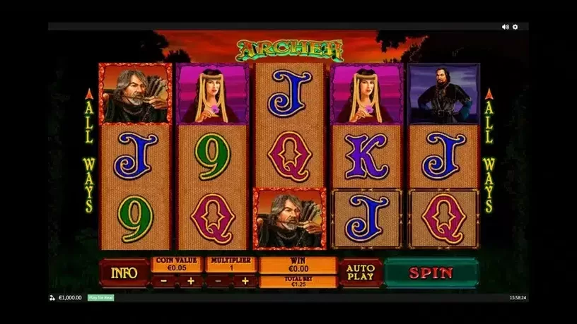 Archer slot screenshot 1