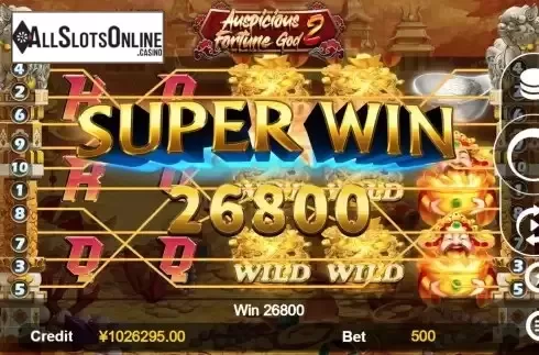 Big Win screen