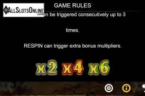Respin multiplier screen