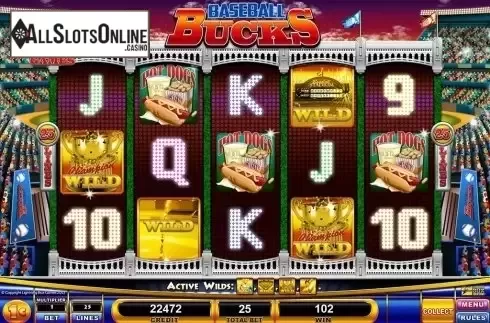 Screen6. Baseball Bucks from Lightning Box