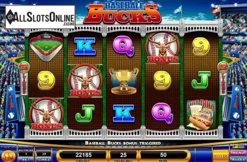 Screen4. Baseball Bucks from Lightning Box