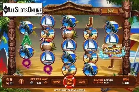 Reel screen