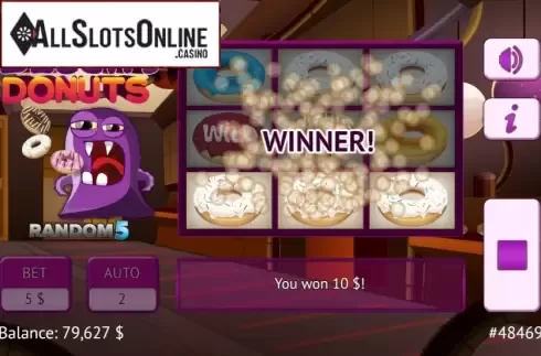 Win Screen. Belch’s Donuts from Vermantia