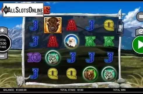 Reel Screen. Buffalo Charge from CORE Gaming