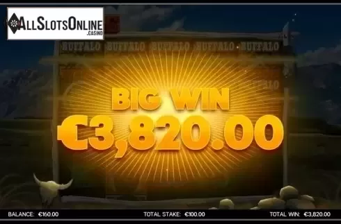 Big Win. Buffalo Charge from CORE Gaming