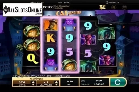 Win screen 6. Cat Gangster from High 5 Games