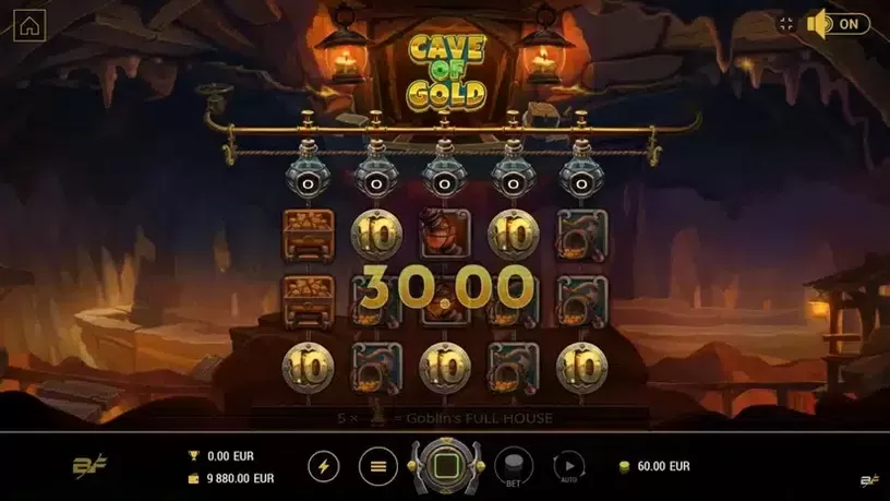 Cave of Gold slot screenshot 1