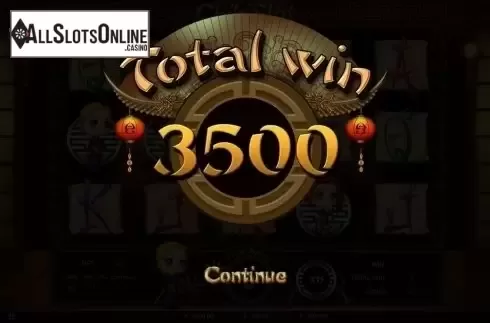 Big win screen. Chibi Slot from Thunderspin