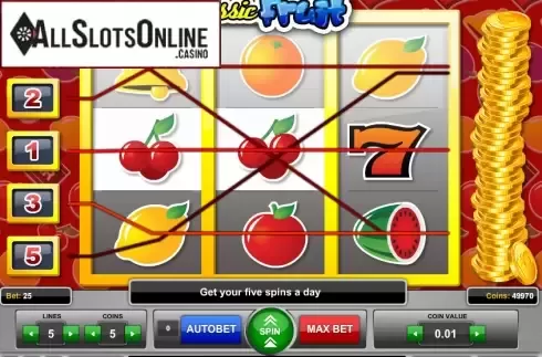 Screen4. Classic Fruit from 1X2gaming