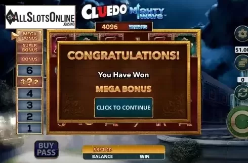Free Spins Win Screen