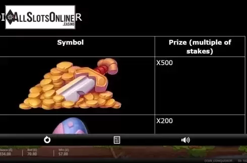 Game Rules 2. Coin Conqueror from gamevy