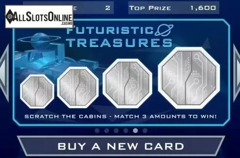 Game Screen. Crystal Maze Scratchcard from Gamesys