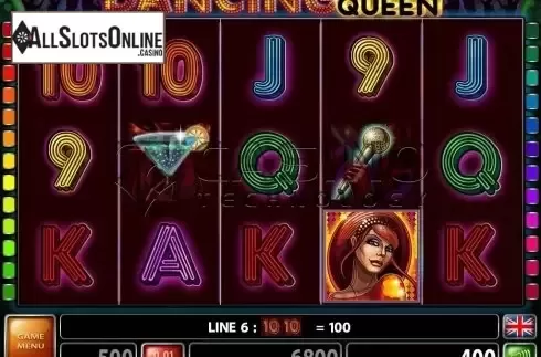 Screen2. Dancing Queen from Casino Technology