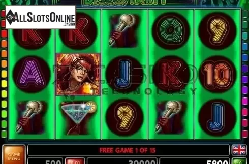 Screen5. Dancing Queen from Casino Technology