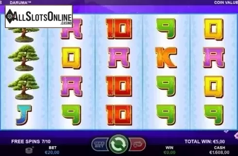 Free Spins Reels. Daruma from Betsson Group
