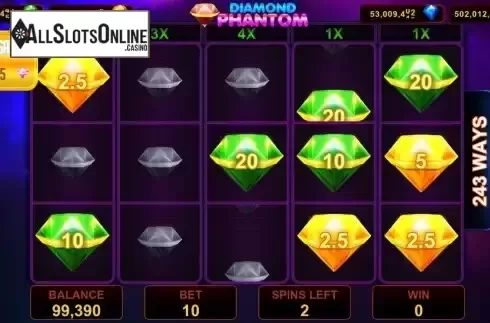 Bonus Game screen 2