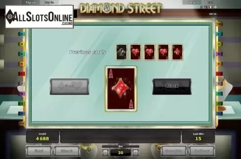 Double Up. Diamond Street from Greentube