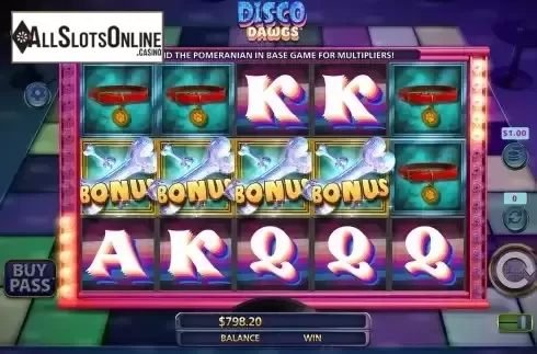 Free Spins Win Screen