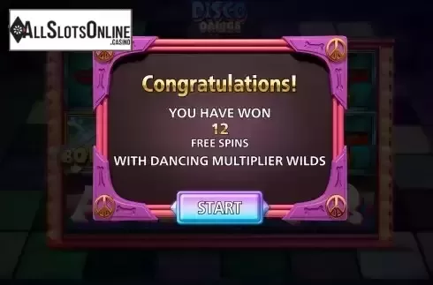 Free Spins Win Screen 2
