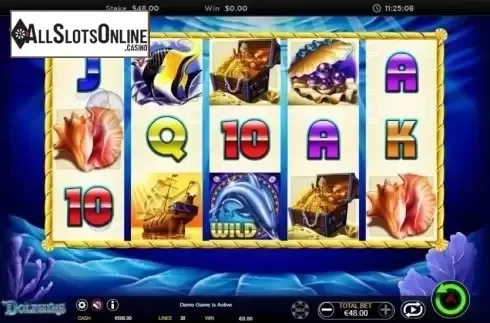 Reel Screen. Dolphins Ainsworth from Ainsworth