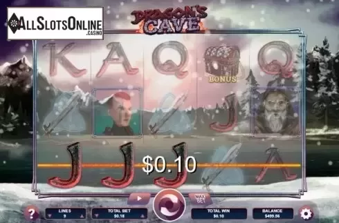 Win screen 1. Dragon's Cave (Arrows Edge) from Arrows Edge