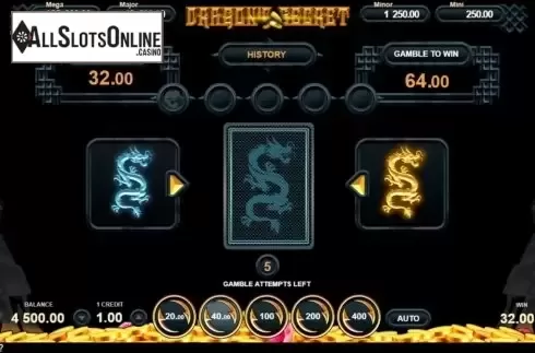 Gamble. Dragon's Secret (Gamzix) from Gamzix