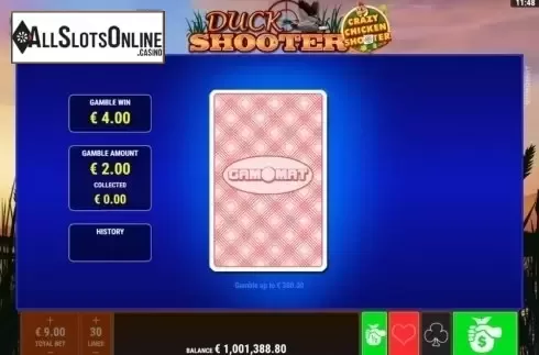 Gamble. Duck Shooter CCS from Gamomat